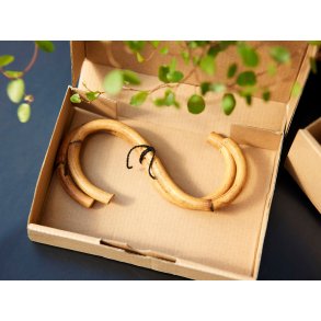 Maxi s-krog <br><br> ske m. 2 stk <br><br> h15,5 cm <br><br>