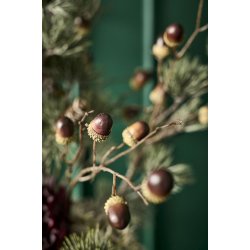 Gren med agern <br><br> 3 stk. i bdt. <br><br> L 56 cm <br><br> 