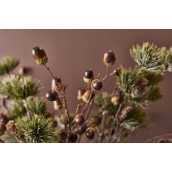 Gren med kogler <br><br> 3 stk. i bdt. <br><br> L 50 cm <br><br> 