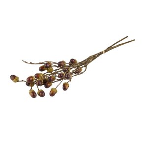 Gren med agern <br><br> 3 stk. i bdt. <br><br> L 56 cm <br><br> 