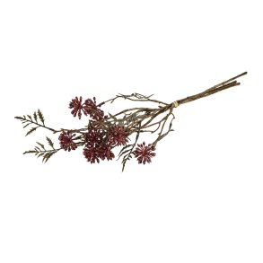 Blomstergren <br><br> Bordeaux <br><br> 3 stk. i bdt. <br><br> L 55 cm <br><br> 