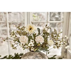 Blomstergren - julerose <br><br> 3 stk. i bdt. <br><br> L 53 cm <br><br> 
