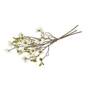 Blomstergren - julerose <br><br> 3 stk. i bdt. <br><br> L 53 cm <br><br> 