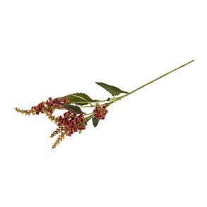 Blomstergren med klokker <br><br> R�d <br><br> L 55 cm <br><br> 