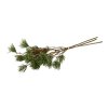 Grangren med kogler <br><br> 3 stk. i bdt. <br><br> L 50 cm <br><br> 