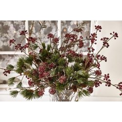 Gren med kogler <br><br> 3 stk. i bdt. <br><br> L 50 cm <br><br> 