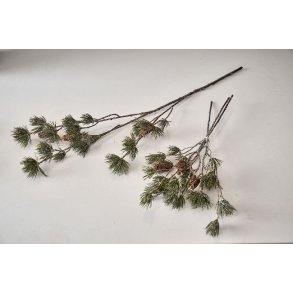 Gren med kogler <br><br> 3 stk. i bdt. <br><br> L 50 cm <br><br> 