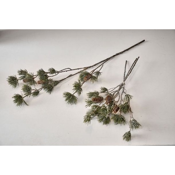Gren med kogler <br><br> 3 stk. i bdt. <br><br> L 50 cm <br><br> 