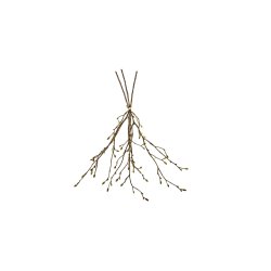 Gren med knopper <br><br> 3 stk. i bdt. <br><br> L 56 cm <br><br> 