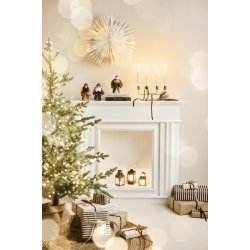 Grantr med jutepose <br><br> 155 cm <br><br> 