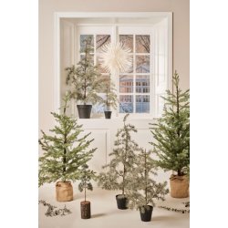 Grantr med jutepose <br><br> 155 cm <br><br> 