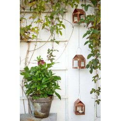 3 x h�nge lanterner p� k�de <br><br> 1 meter <br><br> Kobbber <br><br>