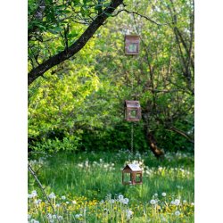 3 x h�nge lanterner p� k�de <br><br> 1 meter <br><br> Kobbber <br><br>