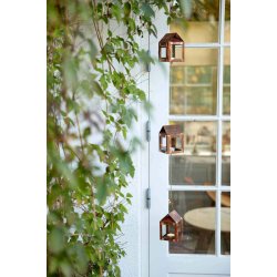 3 x h�nge lanterner p� k�de <br><br> 1 meter <br><br> Kobbber <br><br>