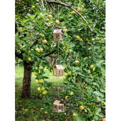 3 x h�nge lanterner p� k�de <br><br> 1 meter <br><br> Kobbber <br><br>