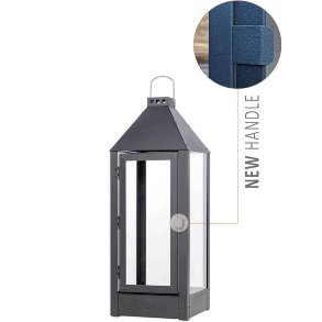 Maxi lanterne <br><br> 22,5 x 22,5 x 60 cm <br><br> Sort <br><br> 