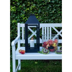 Maxi lanterne <br><br> 22,5 x 22,5 x 60 cm <br><br> Sort <br><br> 