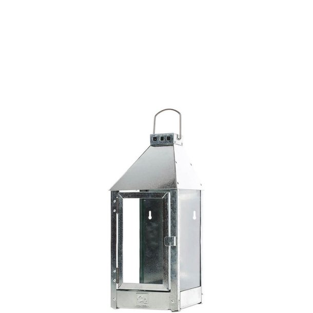Wall midi lanterne <br><br> 19 x 19 x 45 cm <br><br> Galvaniseret <br><br> RESTSALG <br><br>
