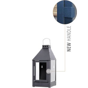 Wall mini lanterne <br><br> 17 x 17 x 36,5 cm <br><br> Sort <br><br> 