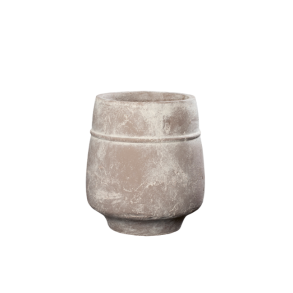 Laurits potte <br><br> D12 / H13 cm<br><br> grbrun <br><br> 