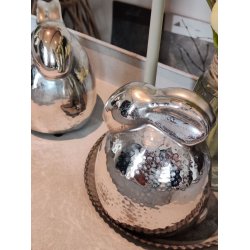 Keramik hare <br><br> 14 cm <br><br> 2. sortering