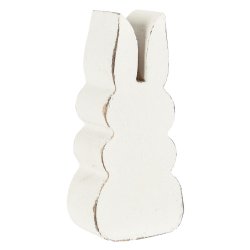 Lille hare <br><br> h 8 cm <br><br> 3 ass farver <br><br> 