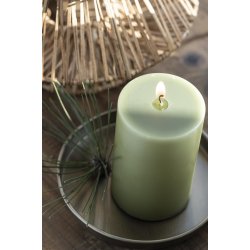 Lysbakke m. kant <br><br> : 13 cm <br><br> messing look