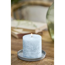 Lysbakke m. kant <br><br> : 8 cm <br><br> 