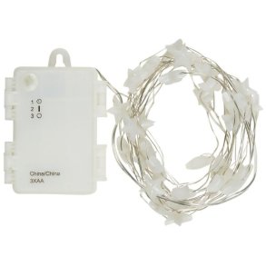 Udendrs lyskde <br><br> m. 40 stjerner <br><br> timer 6/18h <br><br>