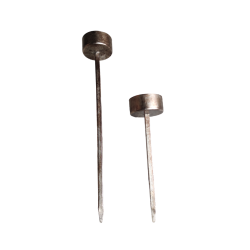 Spyd til fyrfadslys <br><br> antique slv <br><br> h 15 cm <br><br> 