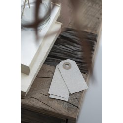 Manila mrker <br><br> Kardus-farve <br><br> 6 x 3 cm <br><br> 20 stk. 