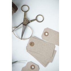 Manila mrker <br><br> Kardus-farve <br><br> 8 x 4 cm <br><br> 20 stk. <br><br> 