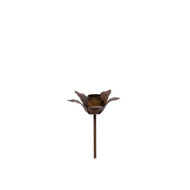 Spyd til kertelys <br><br> Milo <br><br> rust <br><br> h 10 cm <br><br> RESTSALG <br><br>