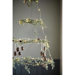 Julekugler mini <br><br> 8 stk. i pose <br><br> mocca <br><br> 