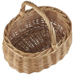 Mini kurv <br><br> m. hank p tvrs <br><br> B: 17 H: 20 L: 23 cm <br><br> Perfekt til gave <br><br>