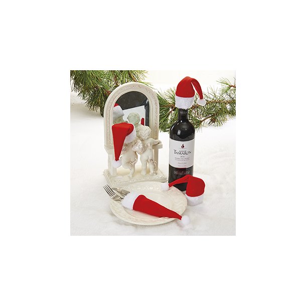 Mini nissehuer <br><br> 4 stk. i pose <br><br> 