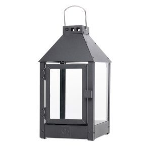 Mini lanterne <br><br> 17 x 17 x 33,5 cm <br><br> Sort <br><br>