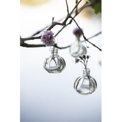 Vase mini m. wire <br><br> 