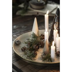 Julekugler mini <br><br> 8 stk. i pose <br><br> autumn green <br><br> 