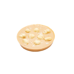 N�ddet�rte <br><br> karamelliseret med hasseln�dder og L�s�salt <br><br> 
