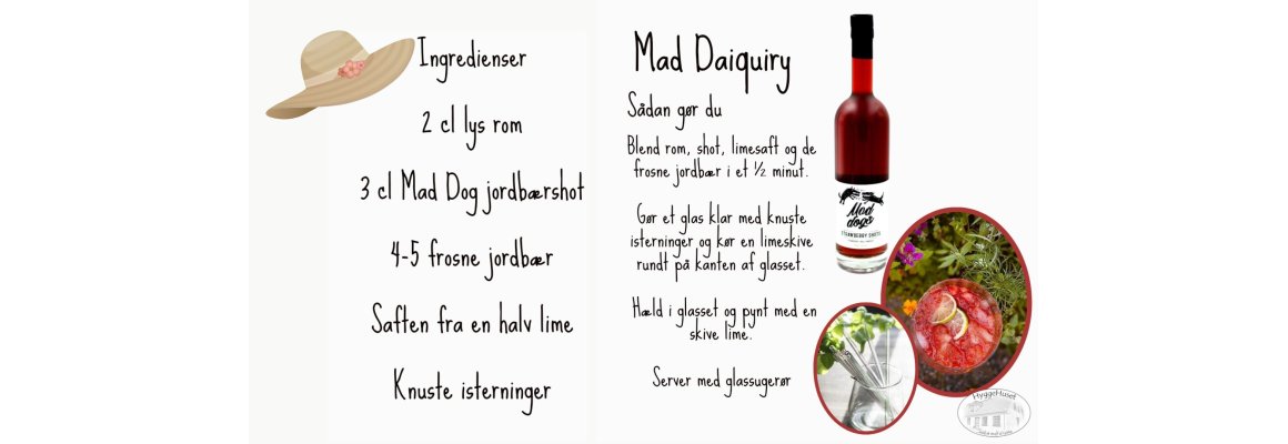 daiquary drink med mad dogs jordb�r