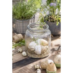 Pskeg i tr <br><br> stende <br><br> H 7,5 cm <br><br> 