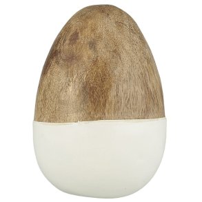 Pskeg i tr <br><br> stende <br><br> H 7,5 cm <br><br> 