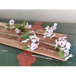 Pregren m. blomster <br><br> L 88 cm