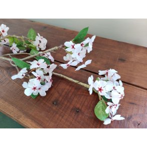 Pregren m. blomster <br><br> L 88 cm