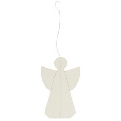 Papirklip engel <br><br> h10 cm <br><br>  3-dimensionel <br><br>