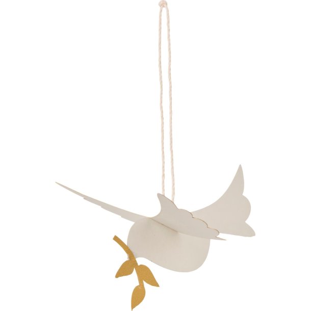 Fugl t/ ophng <br><br> med kvist i nbet <br><br> Papir <br><br>