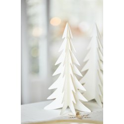 Papirklip Juletr stende <br><br> Lille - h 25 cm <br><br>