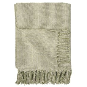 Plaid <br><br> m. lysegrnne striber <br><br>