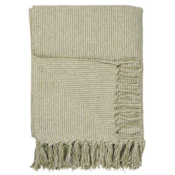 Plaid <br><br> m. lysegrnne striber <br><br>